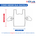 Sacola B1 Branca 60 X 80  (3kg) - 100 Unidades