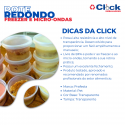 Pote Redondo C/ Tampa 1000ML - 24 Unidades