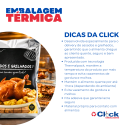 Embalagem Saco Térmico Hot Pack com Alça Assados e Grelhados Thermalpack ADS - 100 Unidades