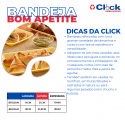 Bandeja Rasa Amarela BR03AM - 100 Unidades