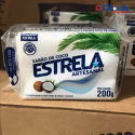 Sabão em Pedra de Coco Estrela 200g - 5 Unidades