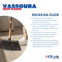 Vassoura Nylon Base SEM Cabo