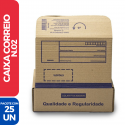 Caixa Correio Papelão Delivery Envio N.02 (26X17X8) - 25 Unidades