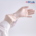 Luva Latex Descartável Procedimento Profissional C/ Pó Branca ( P ) - 1000 Unidades