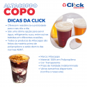 Copo Transparente Liso 550ML - 50 Unidades