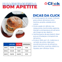 Hamburgueira Isopor Eps Lanche BH-01 - 100 Unidades