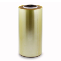 Rolo Bobina Plástica Filme PVC Amarelo Alpfilm 60cm x 1000mts