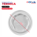 Tampa Térmica Isopor P/ Pote Cumbuca BM300/BM500 350ml/500ml - 100 Unidades