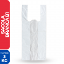 Sacola B1 Branca 50 X 70  (3kg) - 150 Unidades