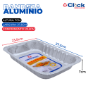 Assadeira Forma Descartável Alumínio Retangular 6400ml Thermoprat