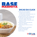 Base para Marmita Isopor BM102Q 750ML Bom Apetite - 100 Unidades
