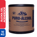 Álcool Gel Acendedor Puro Barrica 10 KG