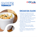 Pote Térmico Isopor EPS 237ml Sopa Açaí Caldo 80z - 20 Unidades