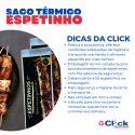Embalagem Saco Térmico Espetinho Espeto Hot Pack - 100 Unidades