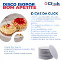 Disco de Isopor p/ Bolos 20CM - 200 Unidades