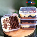 Pote Quadrado Tampa C/ Lacre 600ML - 10 Unidades