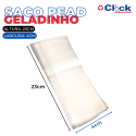 Saco Plástico PEAD (04X23) P/ Geladinho Sacolé Chupe Chupe - 1000 Unidades