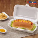 Lancheira Isopor Hot Dog Cachorro Quente BH04 - 400 Unidades