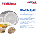 Tampa Térmica Isopor P/ Pote Cumbuca BM300/BM500 350ml/500ml - 100 Unidades