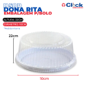 Boleira Embalagem Bolos Tortas Pudins Branca D50 R - 50 Unidades