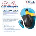 Saco C4 Reforçado Preto 100LTS - 5KG