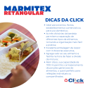 Bandeja Marmitex Isopor Retangular 3 Divisórias 1100ML MO100-3 Meiwa - 100 Unidades