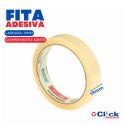 Fita Adesiva Durex Transparente Fitpel PP 19mm x 50MTS - 13 Unidades