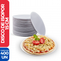 Disco Bandeja Isopor Eps  15cm Suporte Pizza Bolo Doce Frios - 400 Unidades