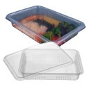 Embalagem Marmita G300 Freezer e Micro-ondas PP 1600ML - 100 Unidades