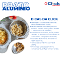 Prato Bandeja Alumínio WP20 Redonda 550ML P/ Torta - 100 Unidades