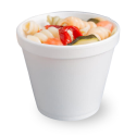 Copo Térmico Isopor EPS Café Açaí Sopa 296ML 10OZ - 20 Unidades