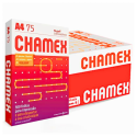 Papel Folha Sulfite A4 Chamex 75G Branco Liso - 5000 Folhas