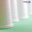 Copo Branco 180ML - 25 Pacotes C/ 100 Unidades