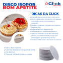 Disco de Isopor p/ Bolos 30CM - 200 Unidades