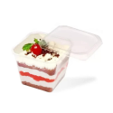 Pote Quadrado C/ Tampa 250ML - 20 Unidades