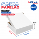 Caixa Pizza Papelão Quadrada Salgados Doces Esfihas Delivery - 25 Unidades