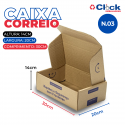 Caixa Correio Papelão Delivery Envio N.03 (30X20X14) - 25 Unidades