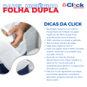 Rolo Papel Higiênico 30MTS Fofopel Folha Dupla - 72 Unidades