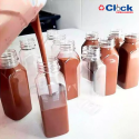 Garrafa Plástica PET 1000ml c/ Tampa Preta - 100 Unidades
