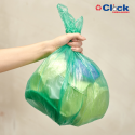 Saco de Lixo Biobag Biodegradável Verde 50LTS 63x80 - 300 Sacos