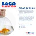 Saco Plástico Transparente Cristal (PE) 15 X 15 X 0.05 - 1000 Unidades