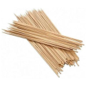 Espeto Palito Bambu 25cm P/ Espetinho Churrasco - 5000 Unidades