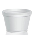 Pote Térmico Isopor EPS Baixo 480ml Sopa Açaí Caldo - 500 Unidades