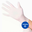 Luva Latex Descartável Procedimento Profissional C/ Pó Branca ( G ) - 1000 Unidades