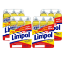 Detergente Líquido Limpol Neutro Bombril Frasco 500ML - 24 Unidades