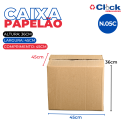 Caixa Papelão Ondulado P/ Mudança Reforçado N 05C (45X45X36) - 20 Unidades