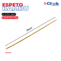 Espeto Palito Bambu 25cm P/ Espetinho Churrasco - 5000 Unidades