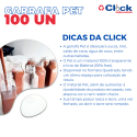 Garrafa Plástica PET 300ML - 100 Unidades