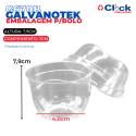 Embalagem p/ Bolos e Mousses 110ml - G670 B Mini - 500 Unidades