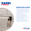 Bobina Papel Toalha Creme Prímula 25x50MTS - 8 Unidades